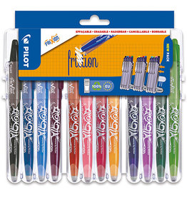 Pilot Pilot roller Frixion Ball Set 2 Go blister van 12 stuks, assorti