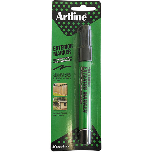 Artline Artline marker Exterior, zwart