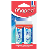 Maped Maped gum Technic Ultra Classic, wit, blister van 2 stuks