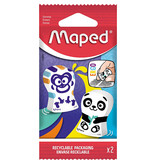 Maped Maped gum Ergo Fun, blister met 2 stuks