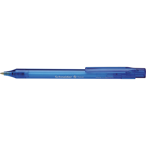 Schneider Schneider Balpen Fave, medium penpunt, blauw [50st]