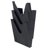 Avery Avery wandfolderhouder, voor ft A4, zwart, set van 3 stuks