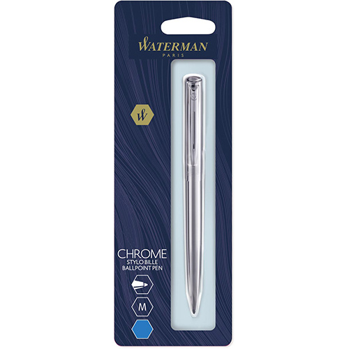 Waterman Waterman balpen Allure, medium punt, op blister, chroom