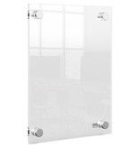 Nobo Nobo Premium Plus acryl informatiebord, wandgemonteerd A5