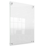 Nobo Nobo Premium Plus verplaatsbaar acryl informatiebord, wandgemonteerd, ft A3