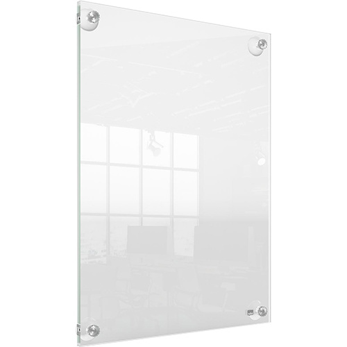 Nobo Nobo Premium Plus verplaatsbaar acryl informatiebord, wandgemonteerd, ft A3