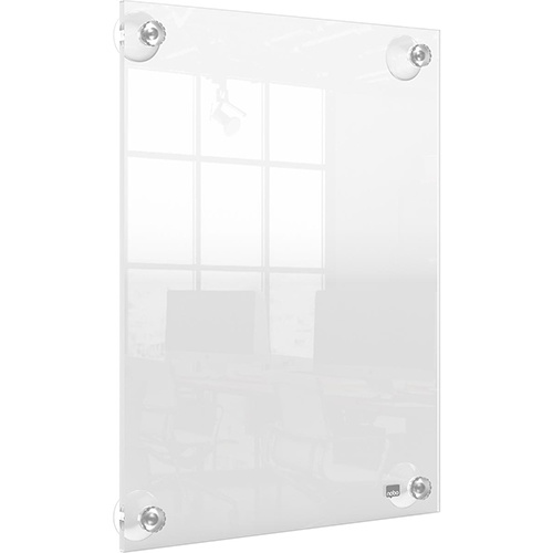 Nobo Nobo Premium Plus verplaatsbaar acryl informatiebord, wandgemonteerd, ft A4