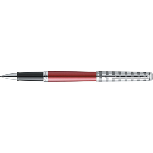 Waterman Waterman roller Hémisphère Deluxe Red met palladium detail