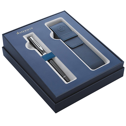 Waterman Waterman giftbox vulpen Expert black met palladium detail