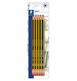 Staedtler Staedtler Noris grafietpotlood HB  met gom, 10 stuks