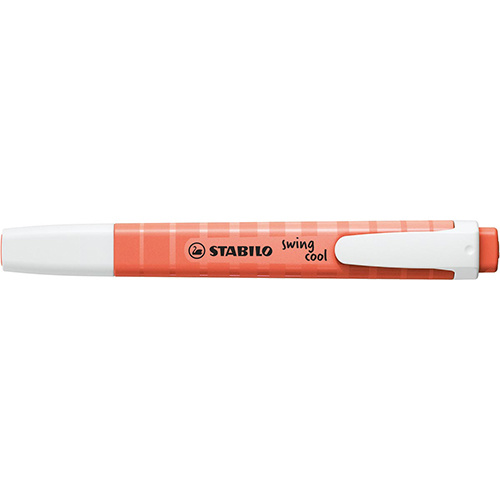 Stabilo STABILO swing cool markeerstift, mellow coral red