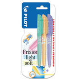 Pilot Pilot markeerstift Frixion Light Soft, 3 st.