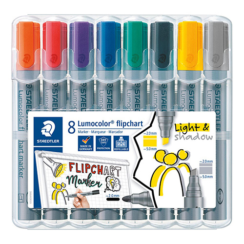 Staedtler Staedtler merkstift Lumocolor Flipchart 8 stuks