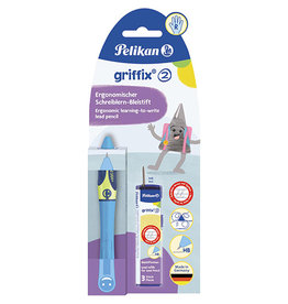Pelikan Pelikan Griffix vulpotlood, op blister, voor rechtshandigen, blauw - groen