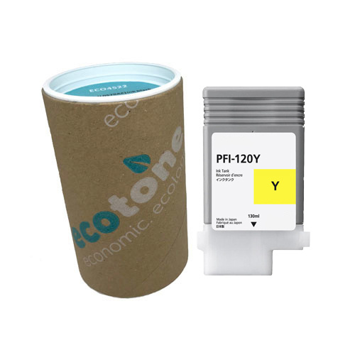 Ecotone Canon PFI-120 (2888C001) ink yellow 130ml (Ecotone) DK