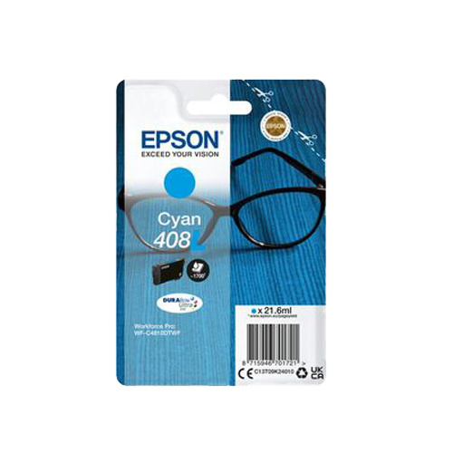 Epson Epson 408XL (C13T09K24010) ink cyan 1700 pages (original)