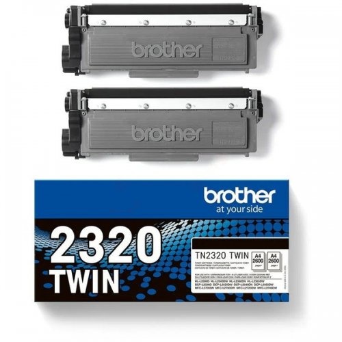 Brother Brother TN-2320TWIN duopack black 2x2600 pages (original)