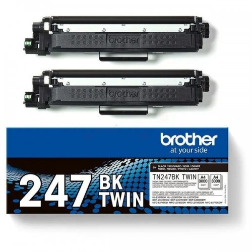 Brother Brother TN-247BKTWIN duopack black 2x3000 pages (original)