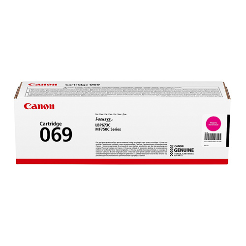 Canon Canon 069 (5092C002) toner magenta 1900 pages (original)