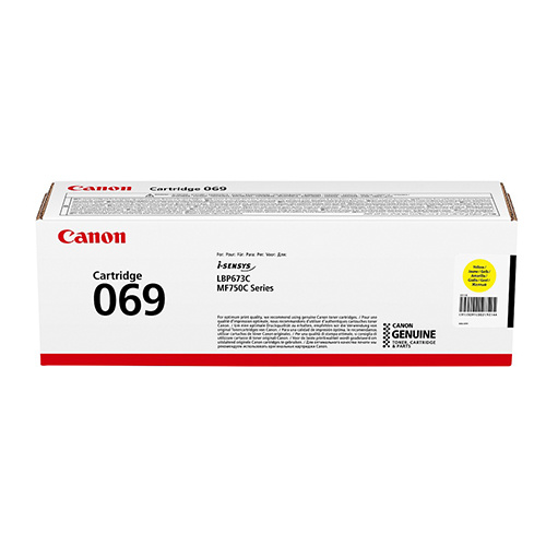 Canon Canon 069 (5091C002) toner yellow 1900 pages (original)