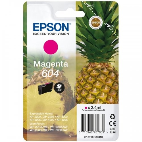 Epson Epson 604 (C13T10G34010) ink magenta 130 pages (original)