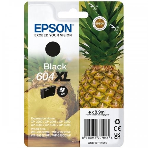 Epson Epson 604XL (C13T10H14010) ink black 500 pages (original)