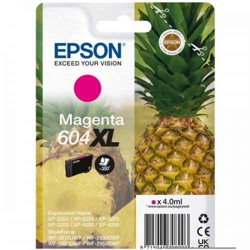 Epson Epson 604XL (C13T10H34010) ink magenta 350 pages (original)