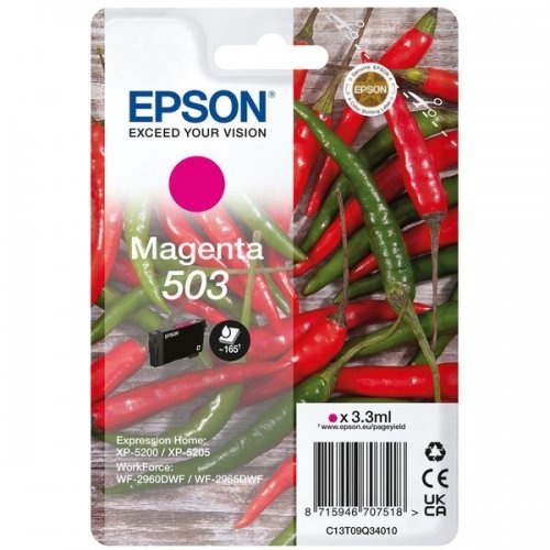 Epson Epson 503 (C13T09Q34010) ink magenta 165 pages (original)