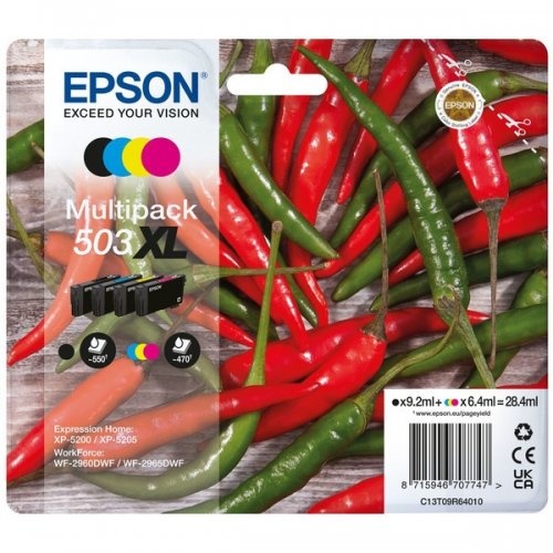 Epson Epson 503XL (C13T09R64010) ink mpack 1x550/3x470p (original)