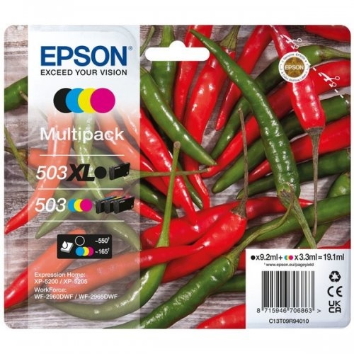 Epson Epson 503XL/503 (C13T09R94010) ink multipack (original)