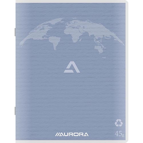 Aurora Aurora Writing 45 kladschrift gerycleerd papier, lichtblauw