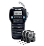 Dymo Dymo LabelManager 160 Value Pack: 3 x D1 tape, zwart op wit, 12 mm + 1 x LabelManager 160P, qwerty