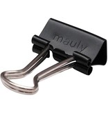 Maul MAUL papierklem foldback 13mm blister 12 zwart