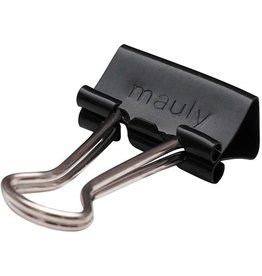 Maul MAUL papierklem foldback 13mm blister 12 zwart