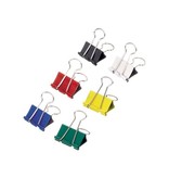 Maul MAUL papierklem foldback 19mm blister 12 assorti