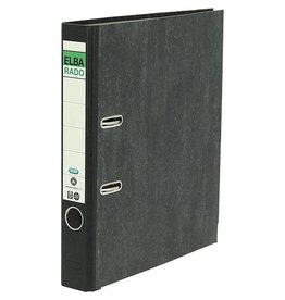 Elba Oxford Rado ordner, ft folio, uit karton, 5 cm zwart