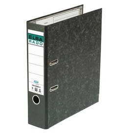 Elba Rada Ordner Folio 80Mm Kart Zw [1st]