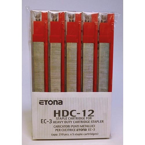 Etona Etona nietjescassette voor EC-3, capaciteit 56 - 80 blad, pak van 5 stuks