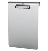 Maul MAUL klemplaat aluminium Medic A4 staand, rond gebogen ophanging aan de korte zijde, RVS klem