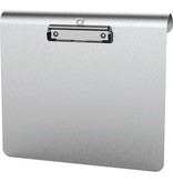 Maul MAUL klemplaat aluminium Medic A4 liggend, rond gebogen ophanging aan de lange zijde, RVS klem