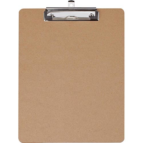 Maul MAUL klemplaat Basic, hardboard karton, A4 staand, bruin