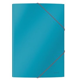Leitz Leitz Cosy elastomap met 3 kleppen, uit karton, ft A4, blauw