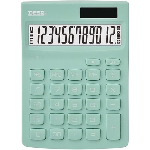 Desq Desq bureaurekenmachine New Generation Compact 30100, groen