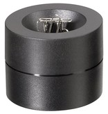 Maul MAUL papercliphouder Pro ECO magnetisch, Ø7.3x6cm, 85% gerecycled kunststof zwart