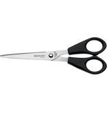 Merkloos Westcott schaar, 15 cm, symmetrische ogen, zwart