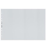 Leitz Leitz Recycle geperforeerde showtas, ft A3 landscape, 100 micron, gekorreld, doos van 25 stuks