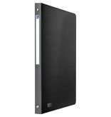 Oxford Oxford Urban ringmap, ft A4, uit PP, 4 O-ringen van 15 mm, rug van 2 cm, zwart