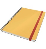 Leitz Leitz Cosy notitieboek met spiraalbinding, voor ft B5, gelijnd, geel