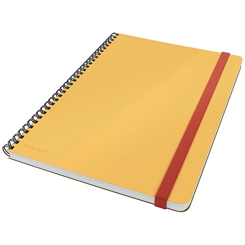 Leitz Leitz Cosy notitieboek met spiraalbinding, B5, geel