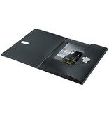 Leitz Leitz Recycle elastomap met 3 kleppen, uit PP, ft A4, zwart